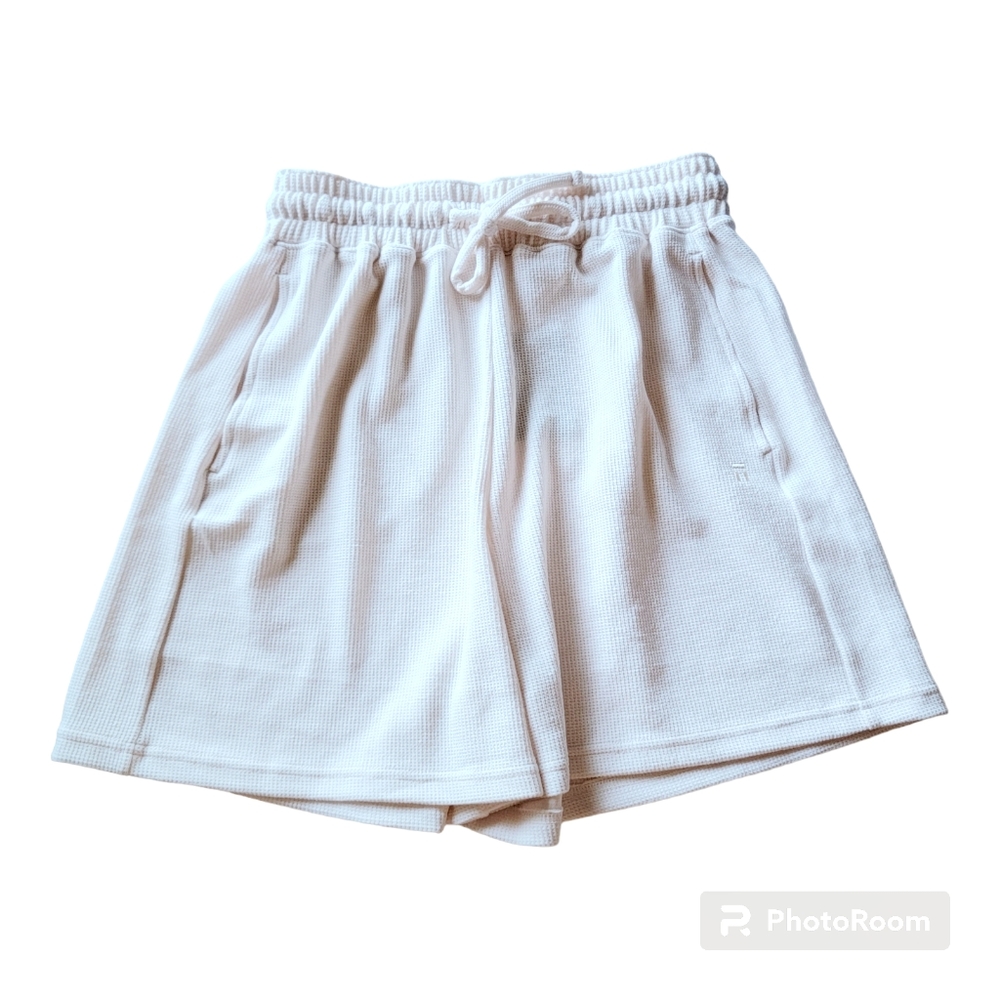 Tommy John Women's Drawstring Lounge Shorts Color Pastel Parchment Size XS NWT